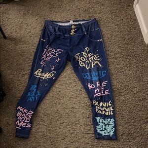 Reebok women Colorful Graphic Jeans